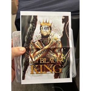 Black man/black king jigsaw puzzle
